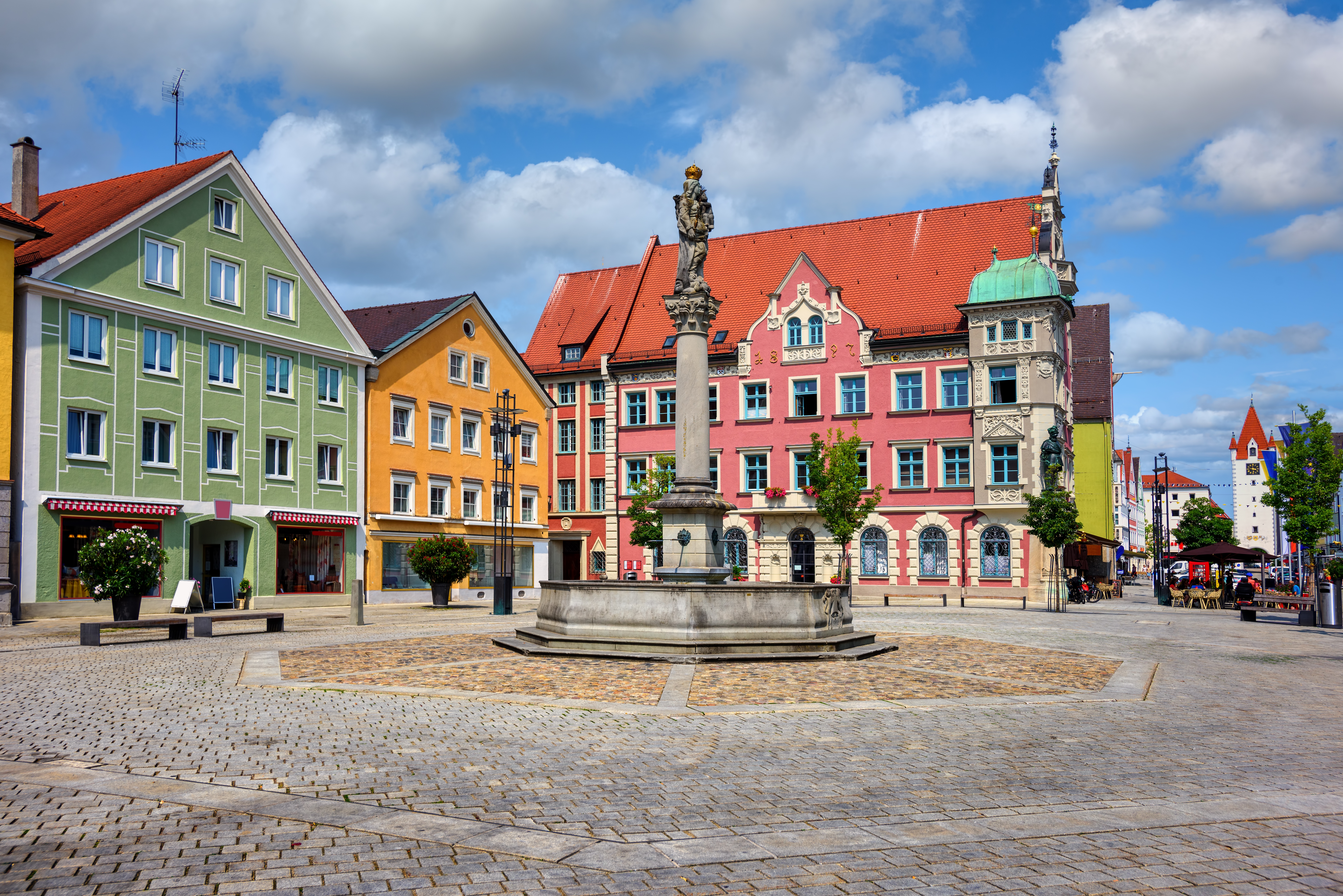 Marienplatz in Mindelheim